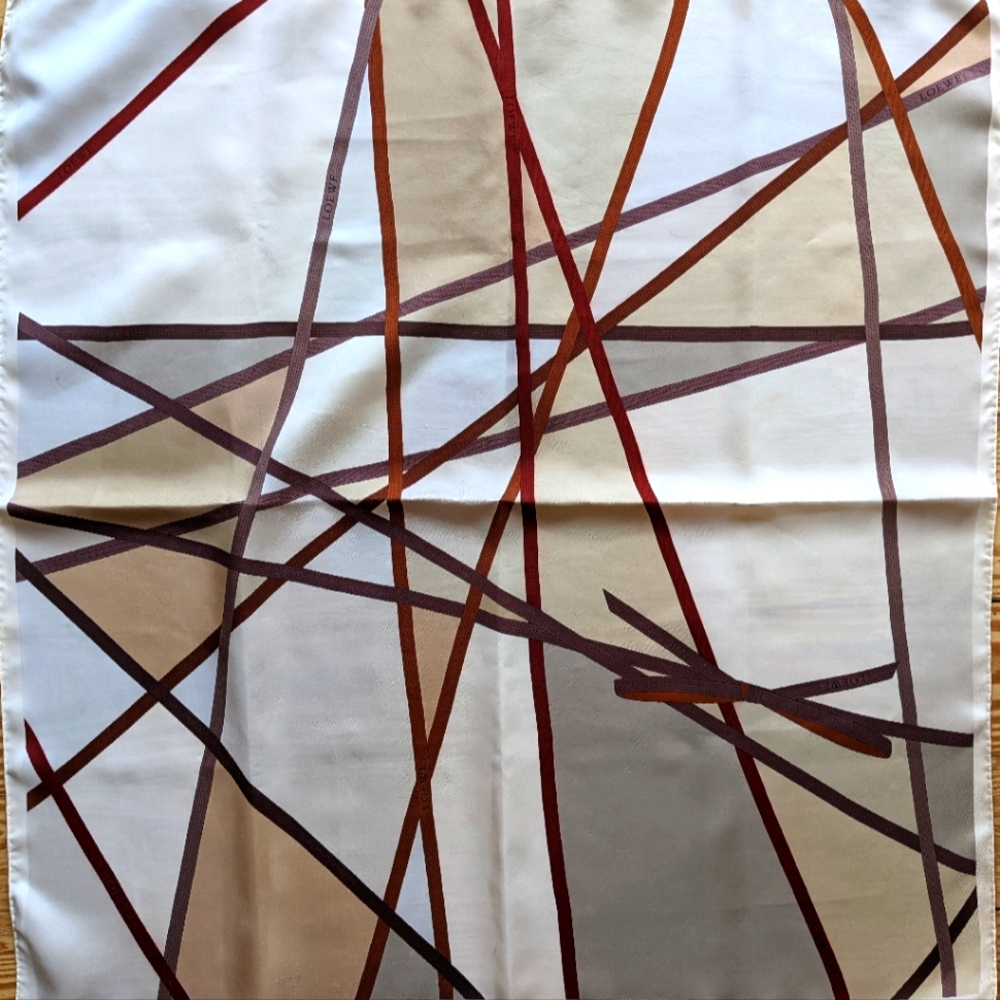 Vintage Loewe Silk Scarf